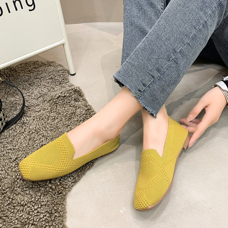 Shoes for Women 2023 High Quality Spring and Autumn Women' Flats Solid Color Net Cloth Breathable Square Toe Zapatillas De Mujer
Shoes for Women 2023 High Quality Spring and Autumn Women' Flats Solid Color Net Cloth Breathable Square Toe Zapatillas De Mujer