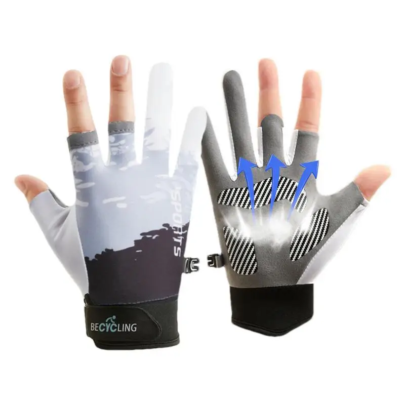 1 Pair Anti-Slip Breathable Fishing Gloves Two Finger Cut Fishing Cycling Gloves Pesca Fitness Carp Fishing Comofortable Gloves
1 Pair Anti-Slip Breathable Fishing Gloves Two Finger Cut Fishing Cycling Gloves Pesca Fitness Carp Fishing Comofortable Gloves
