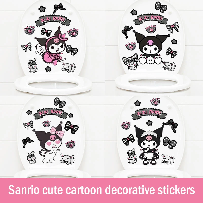 Kawaii Sanrio Cute Cartoon Stickers Kuromi Creative Personality Bathroom Decoration Luggage Refrigerator Stickers Waterproo
Kawaii Sanrio Cute Cartoon Stickers Kuromi Creative Personality Bathroom Decoration Luggage Refrigerator Stickers Waterproo