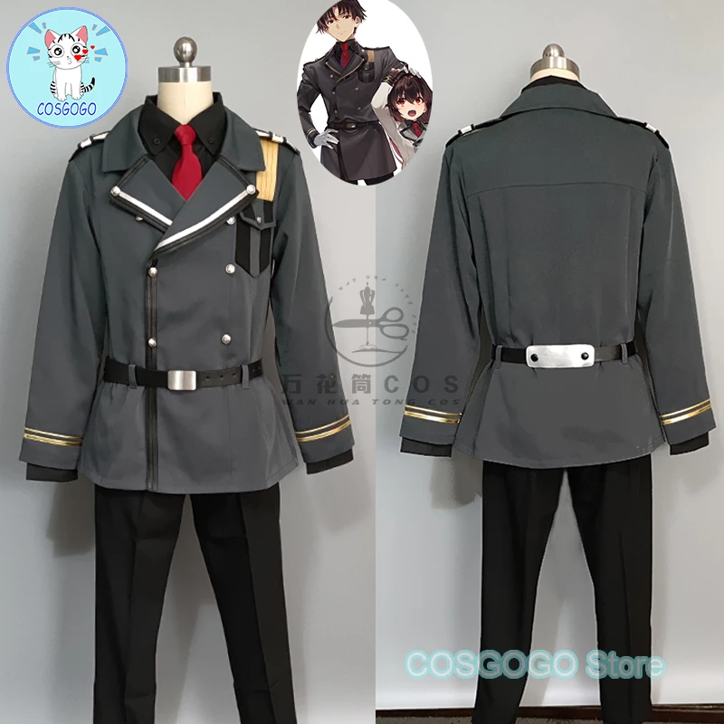 

Anime 86-Eighty Six- Reaper Cosplay Costume Halloween outfits Women Men New Suit Uniform