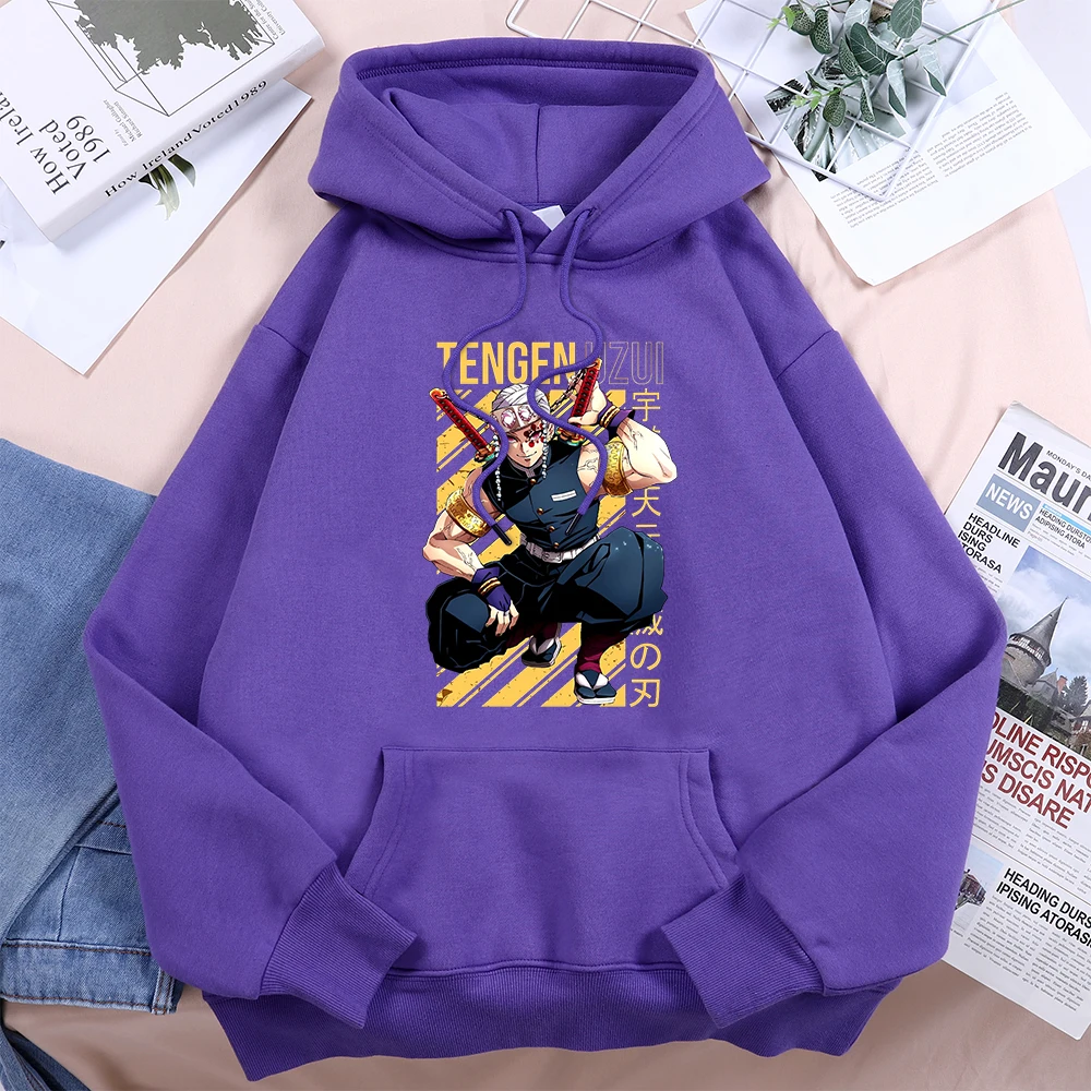 Anime Demon Slayer Uzui Tengen Prints Women Hoody Crewneck Cartoon Pullover Fashion Loose Sweatshirt Fleece Casual Female Hoodie
Anime Demon Slayer Uzui Tengen Prints Women Hoody Crewneck Cartoon Pullover Fashion Loose Sweatshirt Fleece Casual Female Hoodie