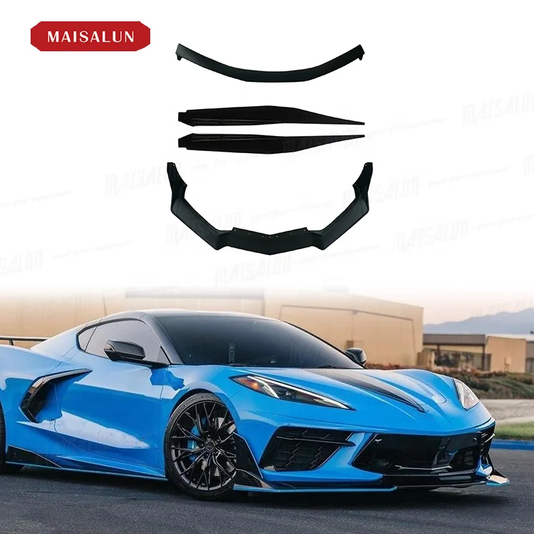 2020-2021 C8 модифицированный автомобильный ABS Материал автозапчасти передняя губа боковая юбка спойлер для Chevrolet Corvette C8 Комплект кузова
2020-2021 C8 модифицированный автомобильный ABS Материал автозапчасти передняя губа боковая юбка спойлер для Chevrolet Corvette C8 Комплект кузова