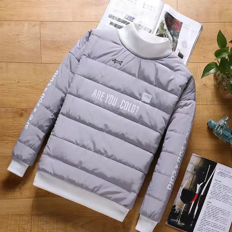 Autumn Winter Korea Men's Golf Coat Pullover Jacket Round Neck Solid Color Spirit Boy Sportswear Golf Best Men Jacket Cotton Top
Autumn Winter Korea Men's Golf Coat Pullover Jacket Round Neck Solid Color Spirit Boy Sportswear Golf Best Men Jacket Cotton Top