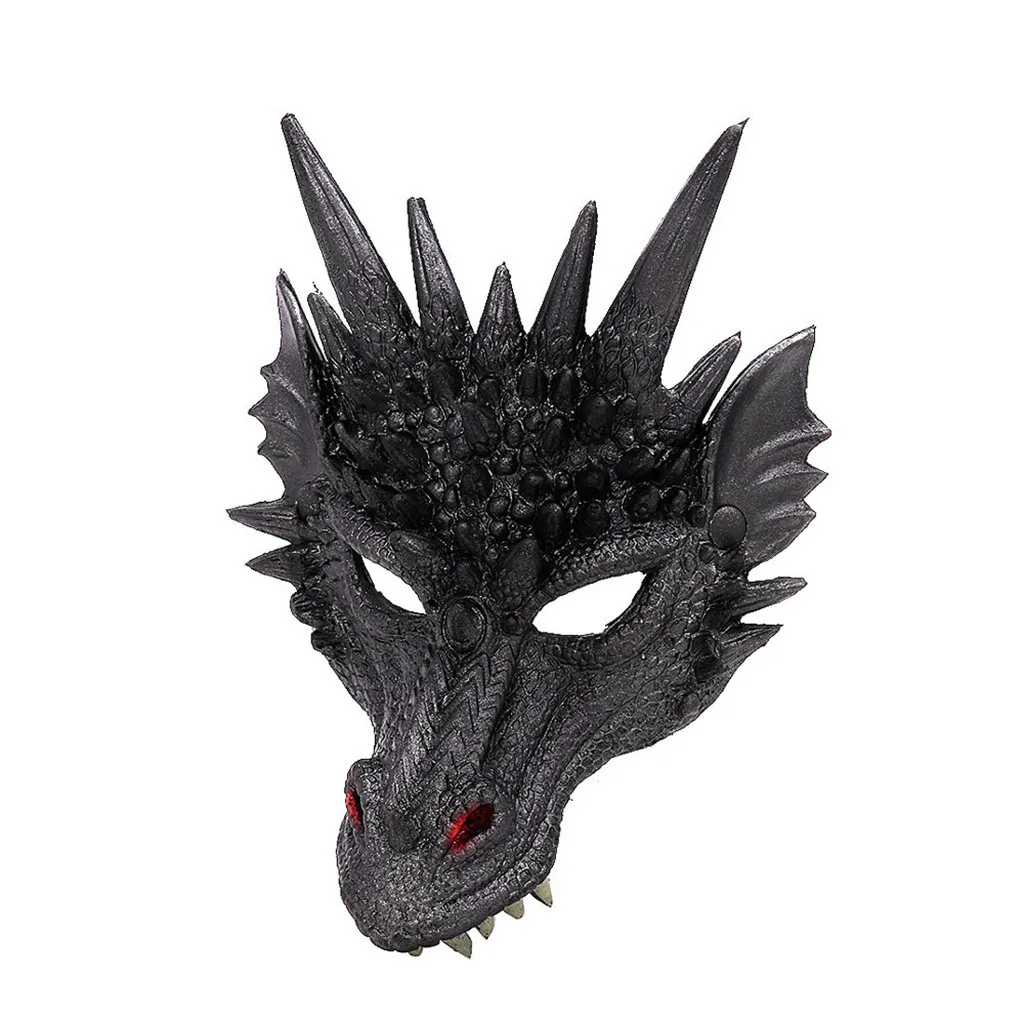 New Halloween Props 4D Dragon Mask Half Face Mask For Kids Teens Halloween Costume Party Decorations Adult Dragon Cosplay Props
New Halloween Props 4D Dragon Mask Half Face Mask For Kids Teens Halloween Costume Party Decorations Adult Dragon Cosplay Props