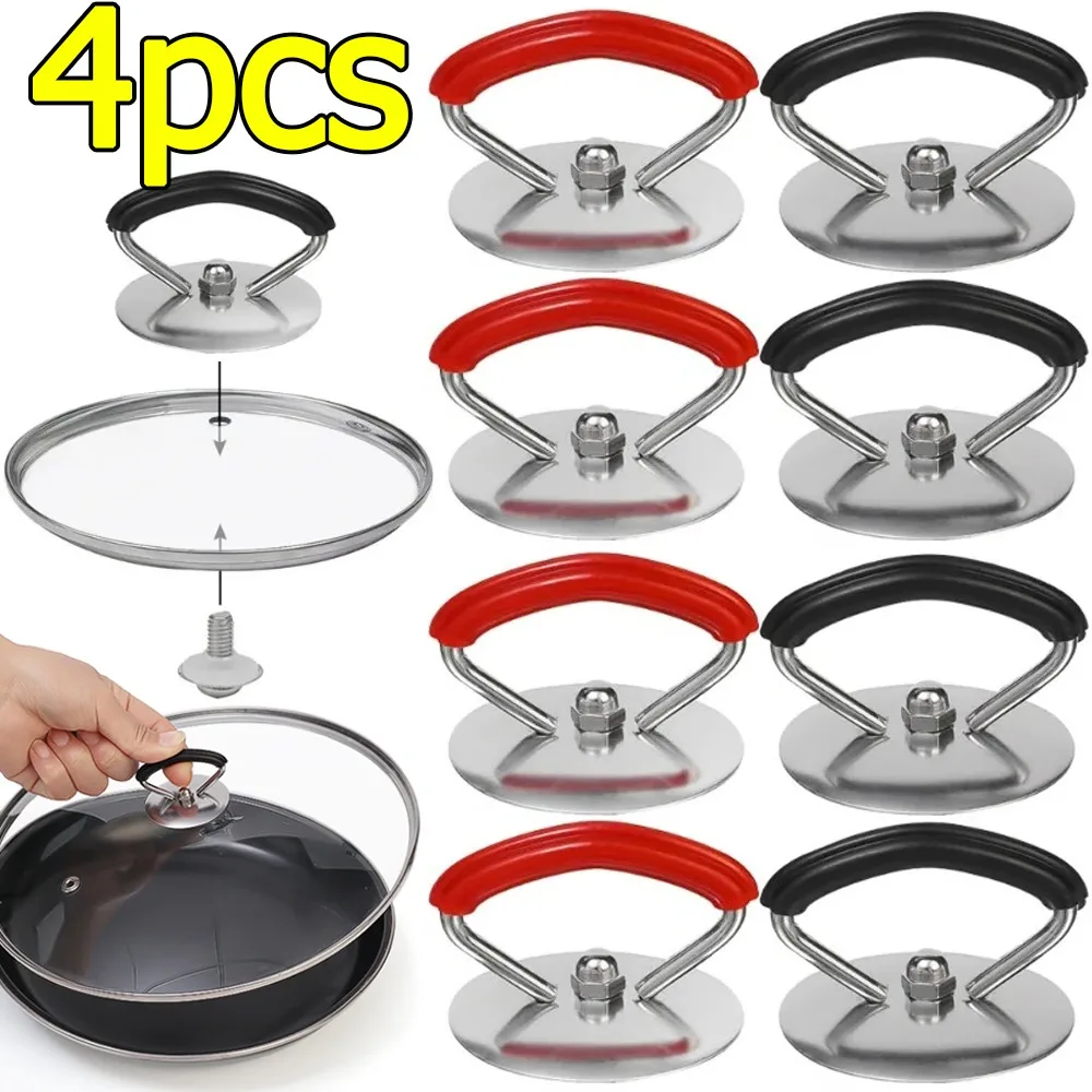 4/1Pcs Stainless Steel Pot Lid Handles Universal Replacement Cookware Knobs Anti-Scalding Pan Cover Hand Grips Kitchen Accessory
4/1Pcs Stainless Steel Pot Lid Handles Universal Replacement Cookware Knobs Anti-Scalding Pan Cover Hand Grips Kitchen Accessory