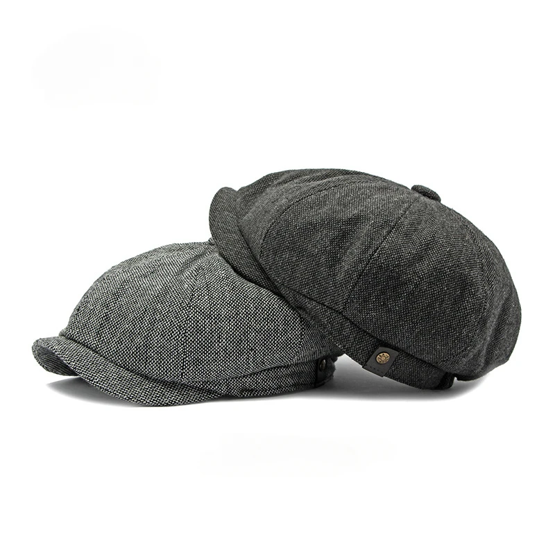 Men's and women's octagonal hats, retro fashion and leisure painter hats, newspaper children's hats
Men's and women's octagonal hats, retro fashion and leisure painter hats, newspaper children's hats