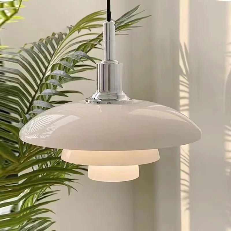 Danish pendant light Lotus Glass Hanging Lights milky white orange lamp Three-Layer designer ufo light Restaurant bedside lamps
Danish pendant light Lotus Glass Hanging Lights milky white orange lamp Three-Layer designer ufo light Restaurant bedside lamps