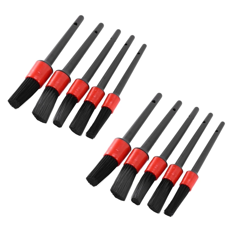 Detail Brush (Set Of 10), Auto Detailing Brush Set Perfect For Car Motorcycle Automotive Cleaning Wheels
Detail Brush (Set Of 10), Auto Detailing Brush Set Perfect For Car Motorcycle Automotive Cleaning Wheels