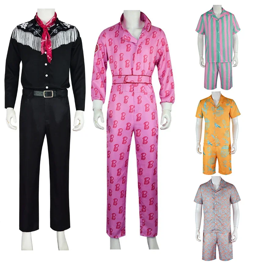 Cosplay Barbie Costume for Men Ken Margot Barbie Movie Costumes Pink Jumpsuit Suit Halloween Costumes
Cosplay Barbie Costume for Men Ken Margot Barbie Movie Costumes Pink Jumpsuit Suit Halloween Costumes