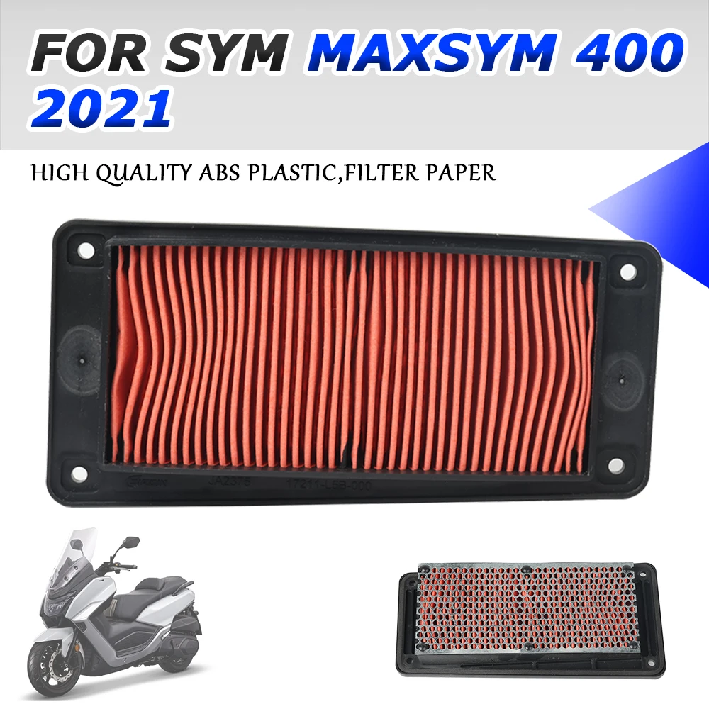 

Motorcycle Engine Protector Air Filter Intake Cleaner Air Element Cleaner Protect For SYM MAXSYM 400 MAXSYM400 2021 Spare Parts