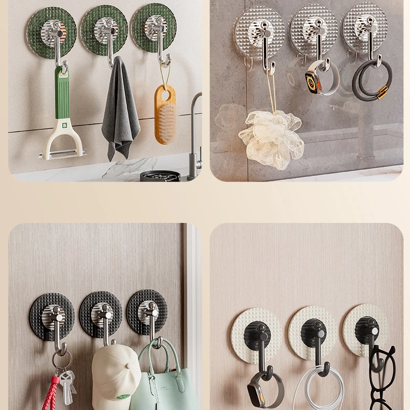 4Pcs Acrylic Self-Adhesive Wall Hooks for Hanging Keys Clothes Hanger Door Robe Hook Coat Rack Towel Holder Bathroom Accessories
4Pcs Acrylic Self-Adhesive Wall Hooks for Hanging Keys Clothes Hanger Door Robe Hook Coat Rack Towel Holder Bathroom Accessories