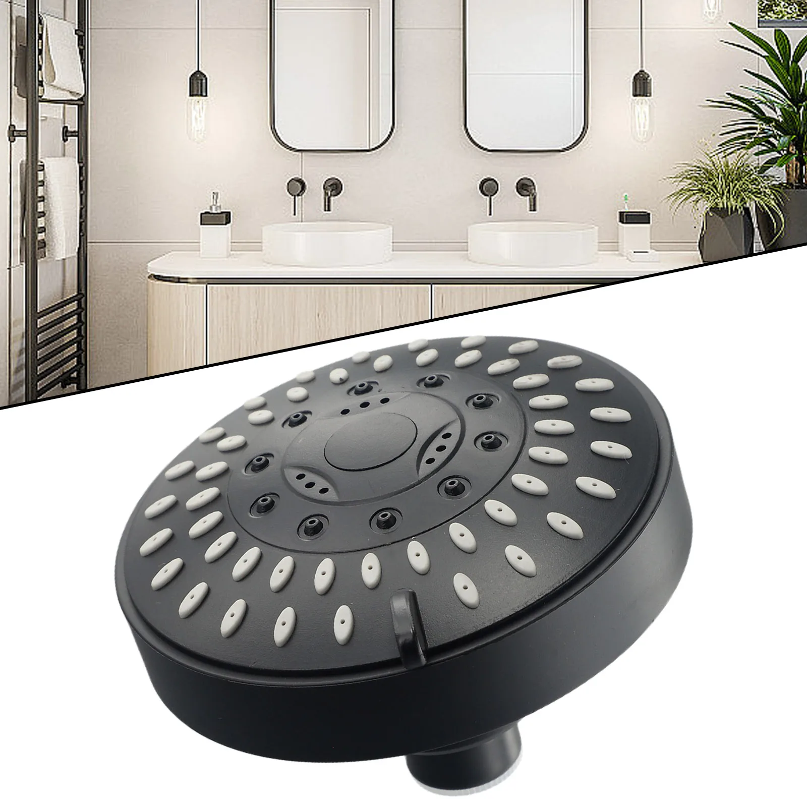 Nozzle Shower Head Bathroom Accessories Five-Speed Replacement Rotatable Water-Saving 4-inch Adjustable Durable
Nozzle Shower Head Bathroom Accessories Five-Speed Replacement Rotatable Water-Saving 4-inch Adjustable Durable