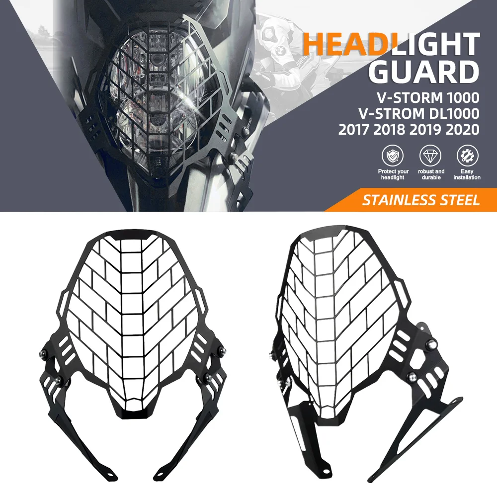 Headlight Protector Cover Headlight Guard For Suzuki V-STORM 1000 Vstrom DL1000 2017 2018 2019 Headlight Protection Grille
Headlight Protector Cover Headlight Guard For Suzuki V-STORM 1000 Vstrom DL1000 2017 2018 2019 Headlight Protection Grille