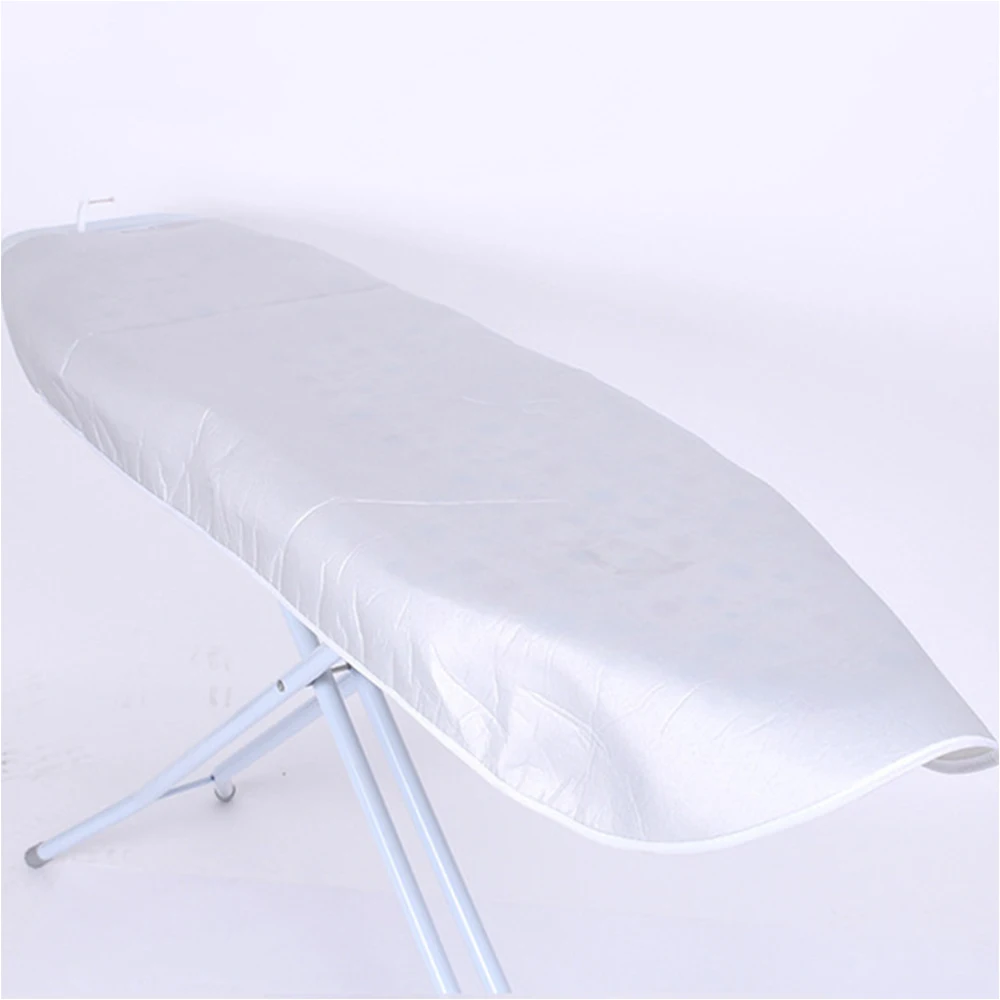 

Ironing Board Cover Universal Sliver Heat Reflective Scorch Resistant Coated Stain Ironing Board Dust Covers with Drawstring