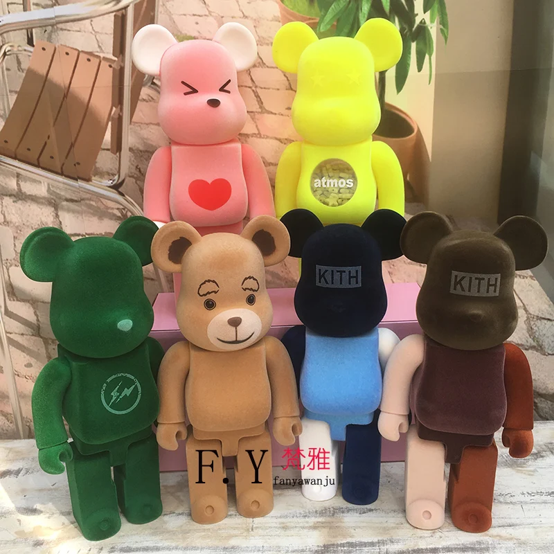 28CM Fruit Bearbrick Figure 400% Toy Model Doll Plush Toys Anime Action Figures Kawaii Bear bricks Decorative Ornament Gift
28CM Fruit Bearbrick Figure 400% Toy Model Doll Plush Toys Anime Action Figures Kawaii Bear bricks Decorative Ornament Gift