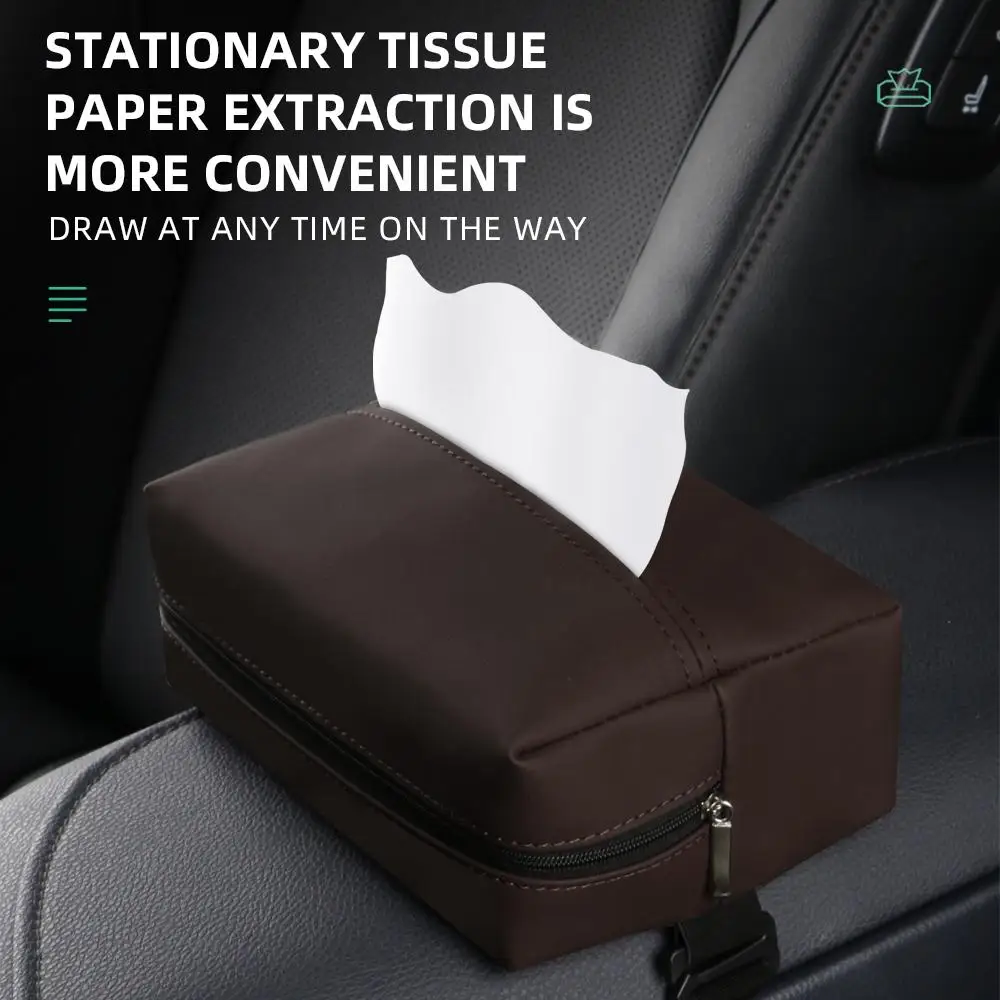 Car Armrest Tissue Box Holder Sun Visor Seat Back Hanging Type Paper Bag Towel Storage Case Interior Parts
Car Armrest Tissue Box Holder Sun Visor Seat Back Hanging Type Paper Bag Towel Storage Case Interior Parts