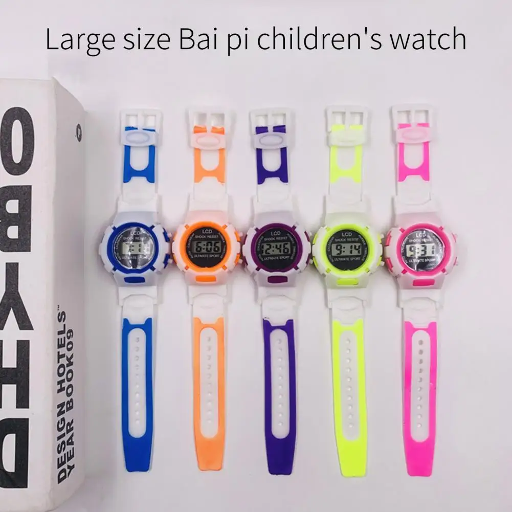 Kids Children's Watch Electronic Watch Calendar Accurate Plastic Waterproof Student Sports Watch for Children Birthday Gifts
Kids Children's Watch Electronic Watch Calendar Accurate Plastic Waterproof Student Sports Watch for Children Birthday Gifts