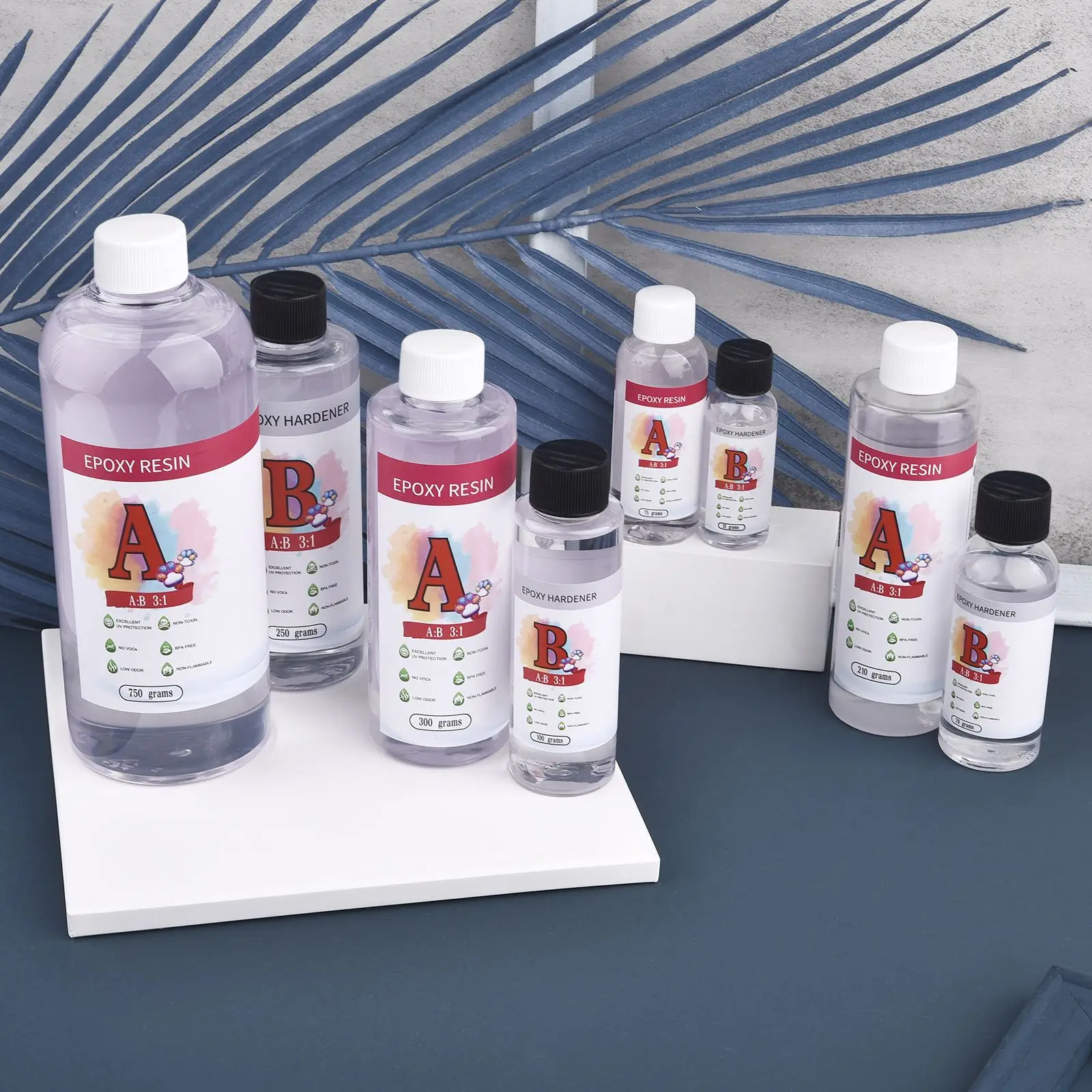 Resin Epoxy Glue For DIY Resin Jewelry Making Accessories High Adhesive 3:1 AB Glue Dropping Process 100g/280g/400g/1000g
Resin Epoxy Glue For DIY Resin Jewelry Making Accessories High Adhesive 3:1 AB Glue Dropping Process 100g/280g/400g/1000g