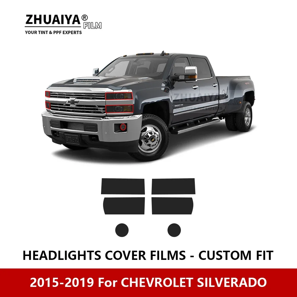 Для CHEVROLET SILVERADO 2015-2019 Автомобильная внешняя фара устойчивая к царапинам PPF предварительно отрезанная Защитная пленка для ремонта автомобильные наклейки
Для CHEVROLET SILVERADO 2015-2019 Автомобильная внешняя фара устойчивая к царапинам PPF предварительно отрезанная Защитная пленка для ремонта автомобильные наклейки