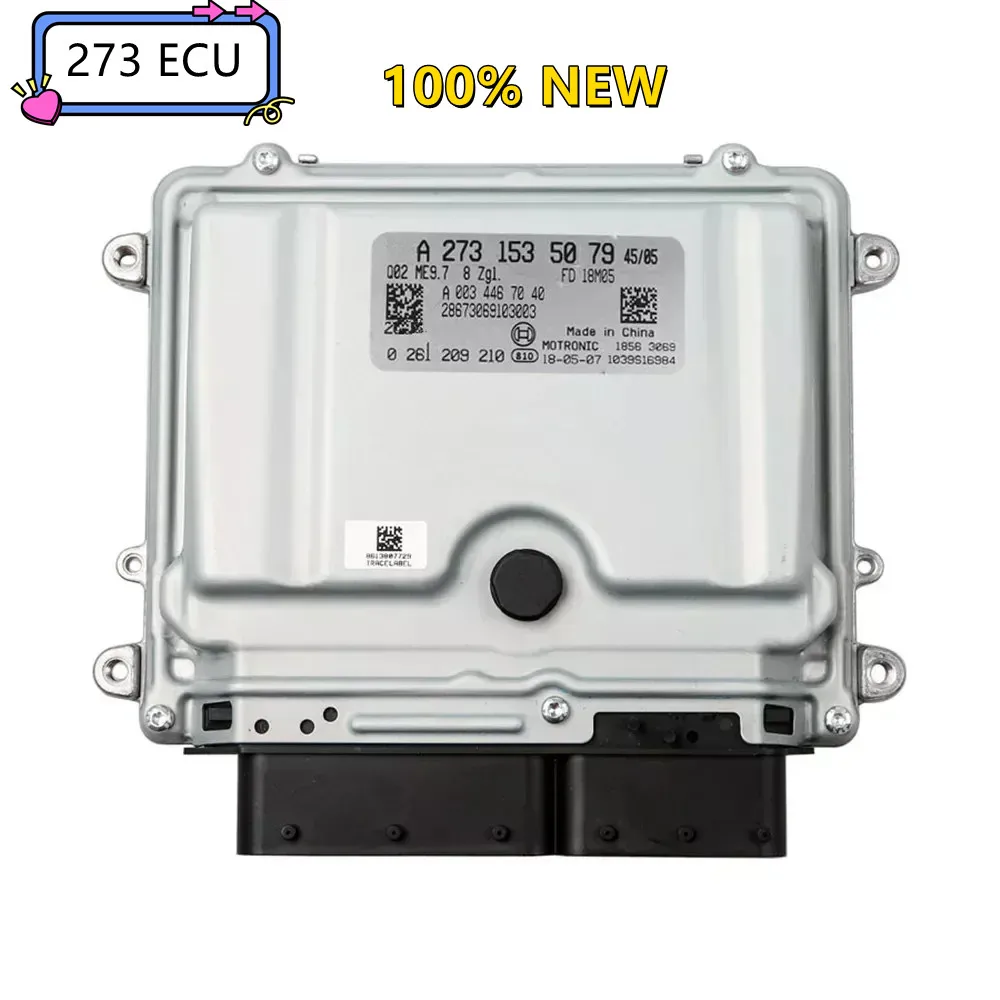 Original 273 ECU ME9.7 A273 ECU ECM Engine Computer Support Programming Suit For Benz 273 Engine Car Control Box
Original 273 ECU ME9.7 A273 ECU ECM Engine Computer Support Programming Suit For Benz 273 Engine Car Control Box