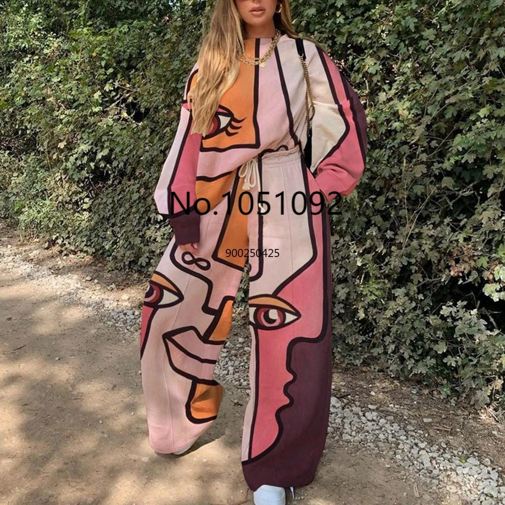 Dashiki African Sets For Women Autumn Winter Thin Sweatshirt Pants 2 Piece Set Tracksuit Tops Loose Casual Girls Plus Size 3XL
Dashiki African Sets For Women Autumn Winter Thin Sweatshirt Pants 2 Piece Set Tracksuit Tops Loose Casual Girls Plus Size 3XL