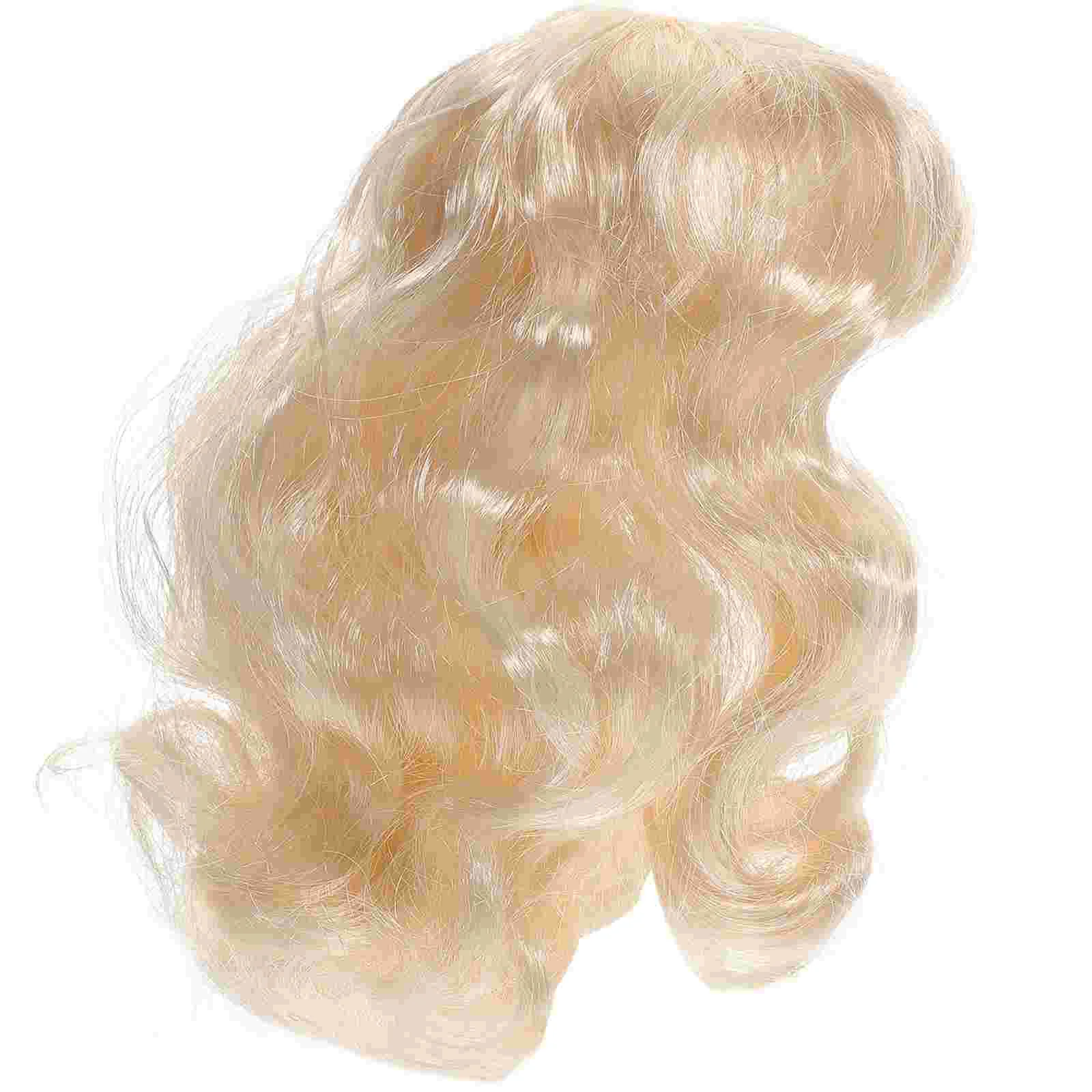 

Cat Costume Hair: Synthetic Costume Wavy Hair Christmas Curly Holiday Puppy Hair Prop