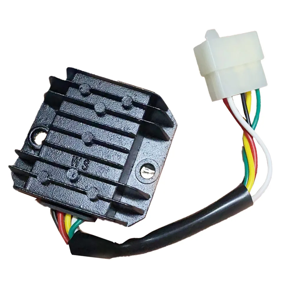 Выпрямитель регулятора для мотоцикла, велосипеда GY6 50 150cc 0-4A 20-60 в 5-проводной гнездовой разъем, черный пластик, для велосипеда, мотоцикла
Выпрямитель регулятора для мотоцикла, велосипеда GY6 50 150cc 0-4A 20-60 в 5-проводной гнездовой разъем, черный пластик, для велосипеда, мотоцикла