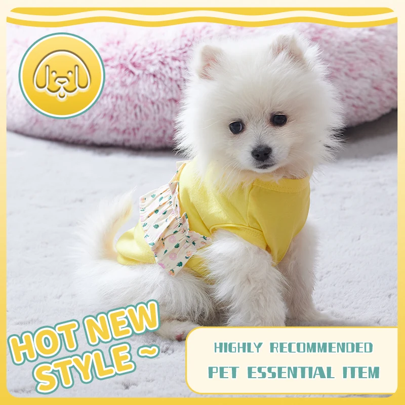 Жилет для собаки с гирляндой одежда для собаки кошки Однотонная футболка одежда для собак тонкая маленькая модная летняя дышащая одежда для чихуахуа для щенка
Жилет для собаки с гирляндой одежда для собаки кошки Однотонная футболка одежда для собак тонкая маленькая модная летняя дышащая одежда для чихуахуа для щенка