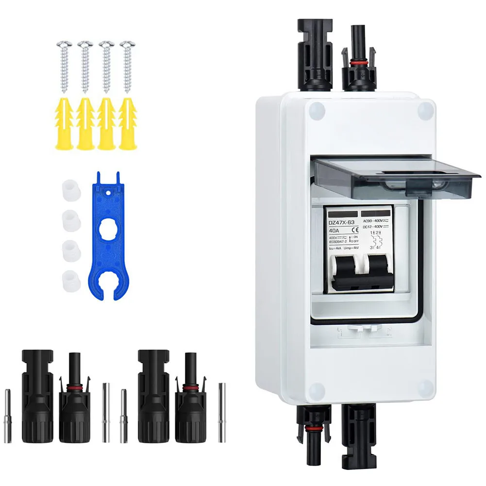 Waterproof 2Pin DC Isolator Switch 30A/40A With MC Solar Connectors Suitable for Solar Power Generation Systems
Waterproof 2Pin DC Isolator Switch 30A/40A With MC Solar Connectors Suitable for Solar Power Generation Systems