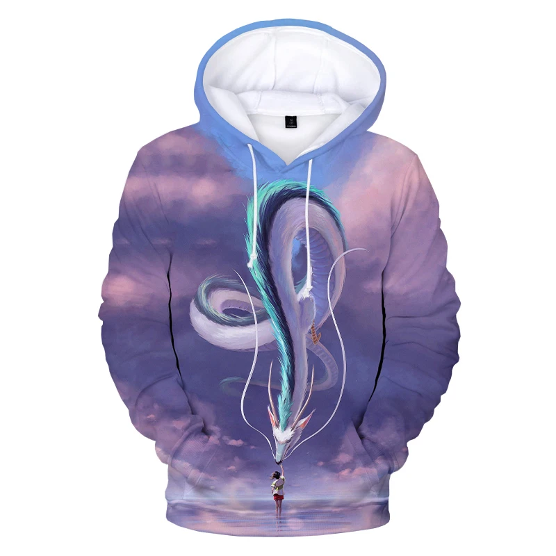 Newest Fashion Anime Spirited Away 3D Print Hooded Sweatshirts Harajuku Streetwear Cool Hoodie Men Women Casual Pullover
Newest Fashion Anime Spirited Away 3D Print Hooded Sweatshirts Harajuku Streetwear Cool Hoodie Men Women Casual Pullover