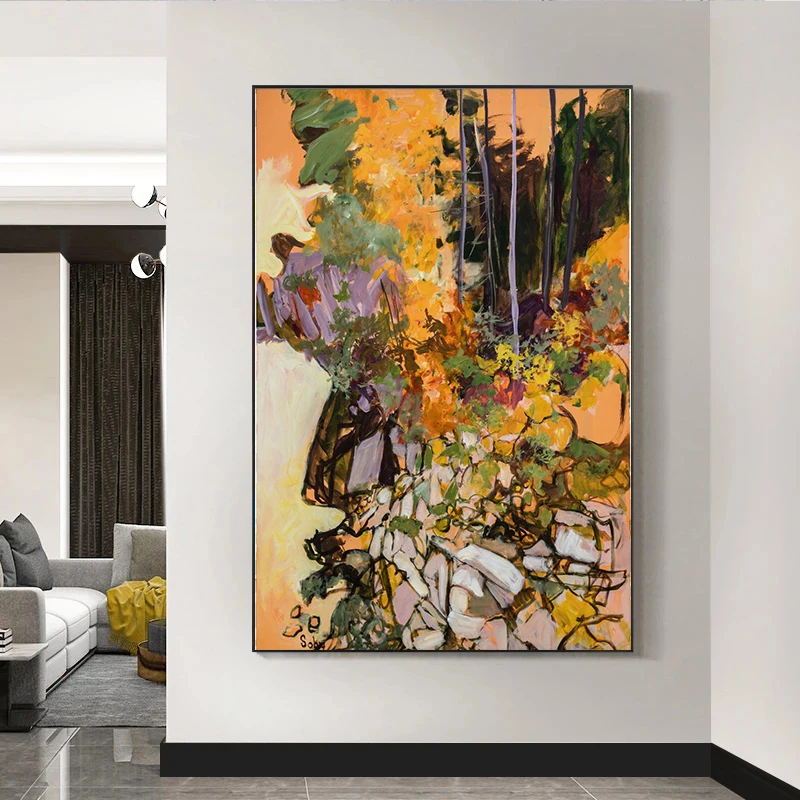 Abstract Canvas Painting Landscapes Nishga A Wilderness Poster and Print Wall Art Picture Home for Living Room Decoration
Abstract Canvas Painting Landscapes Nishga A Wilderness Poster and Print Wall Art Picture Home for Living Room Decoration