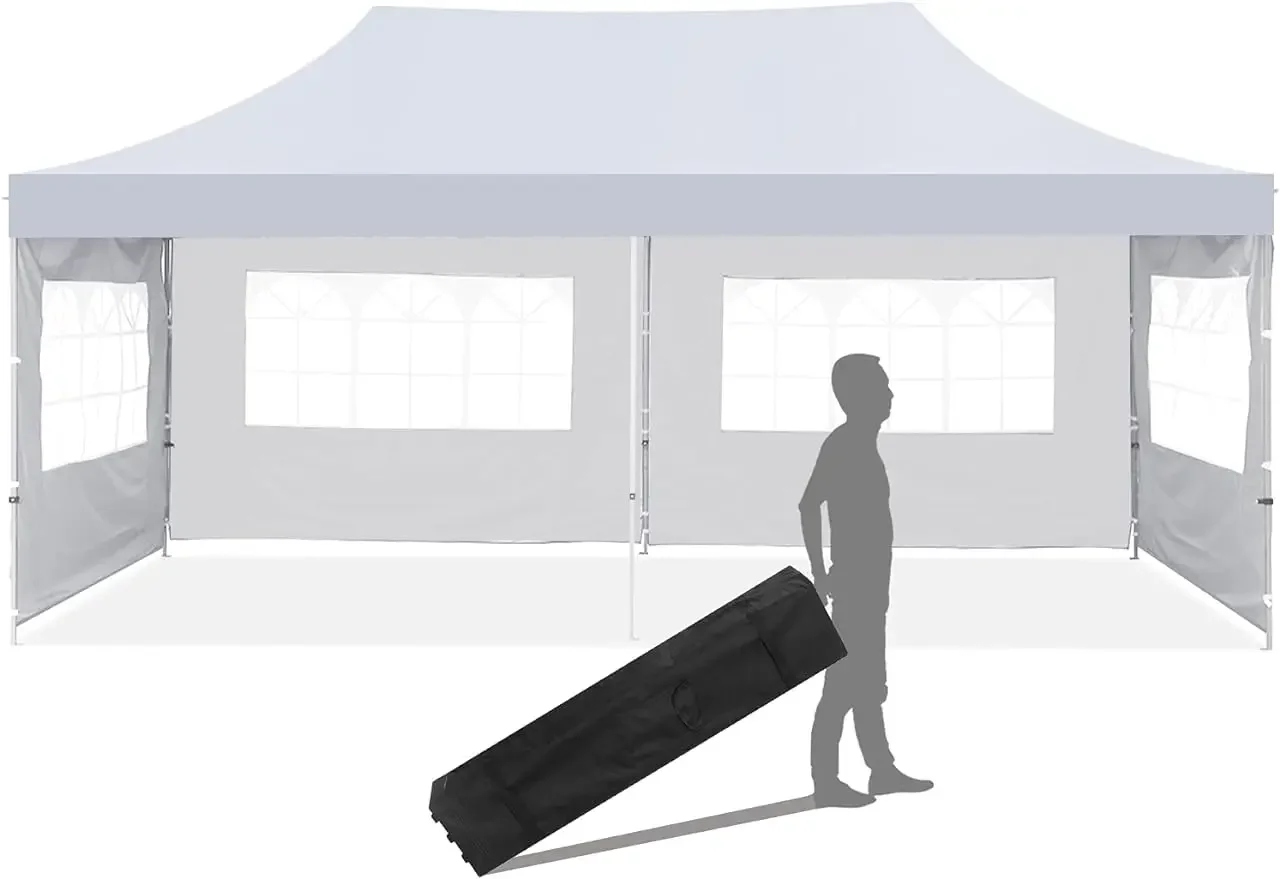 Heavy Duty Canopy Tent, Instant Outdoor Beach Canopy Tent with 4 Removable Sidewalls and Carrying Bag, Waterproof Gazebo Tent
Heavy Duty Canopy Tent, Instant Outdoor Beach Canopy Tent with 4 Removable Sidewalls and Carrying Bag, Waterproof Gazebo Tent
