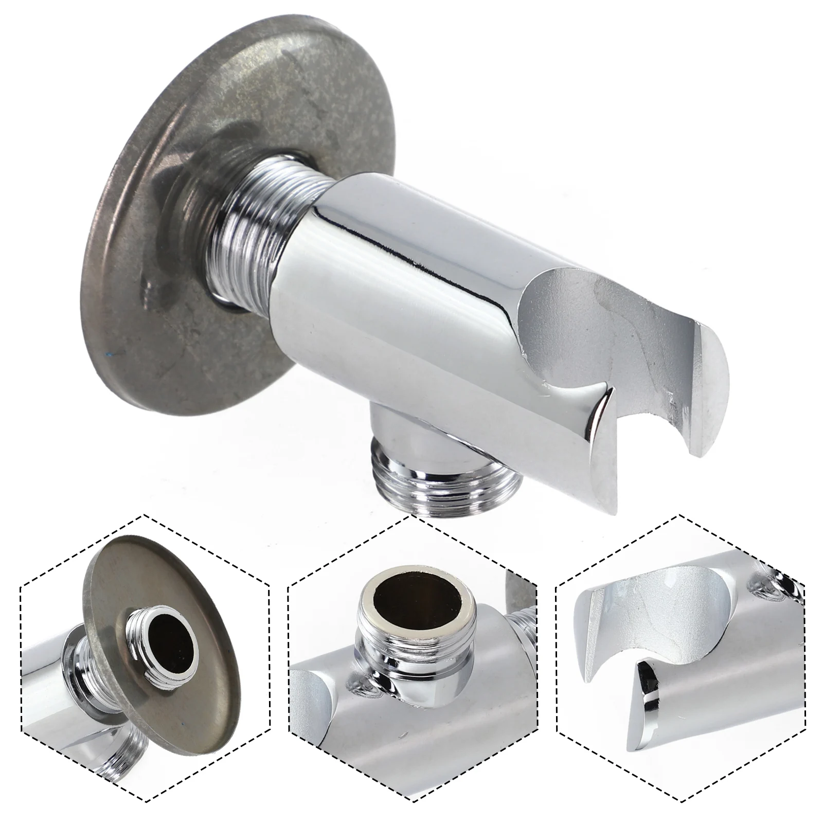 Shower Head Bracket Holder Wall Mounted Outlet Elbow Shower Hose Connector Head Base Shower Head Fixture Bathroom Accessories
Shower Head Bracket Holder Wall Mounted Outlet Elbow Shower Hose Connector Head Base Shower Head Fixture Bathroom Accessories