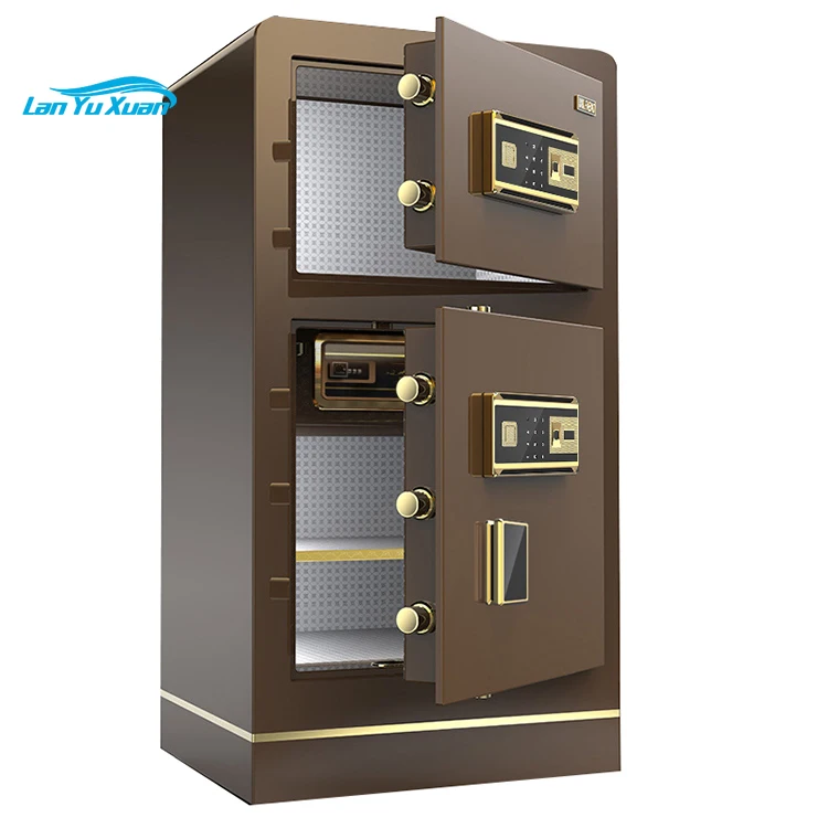 

Factory supplies deposit security fingerprint safe box for money large double door safes