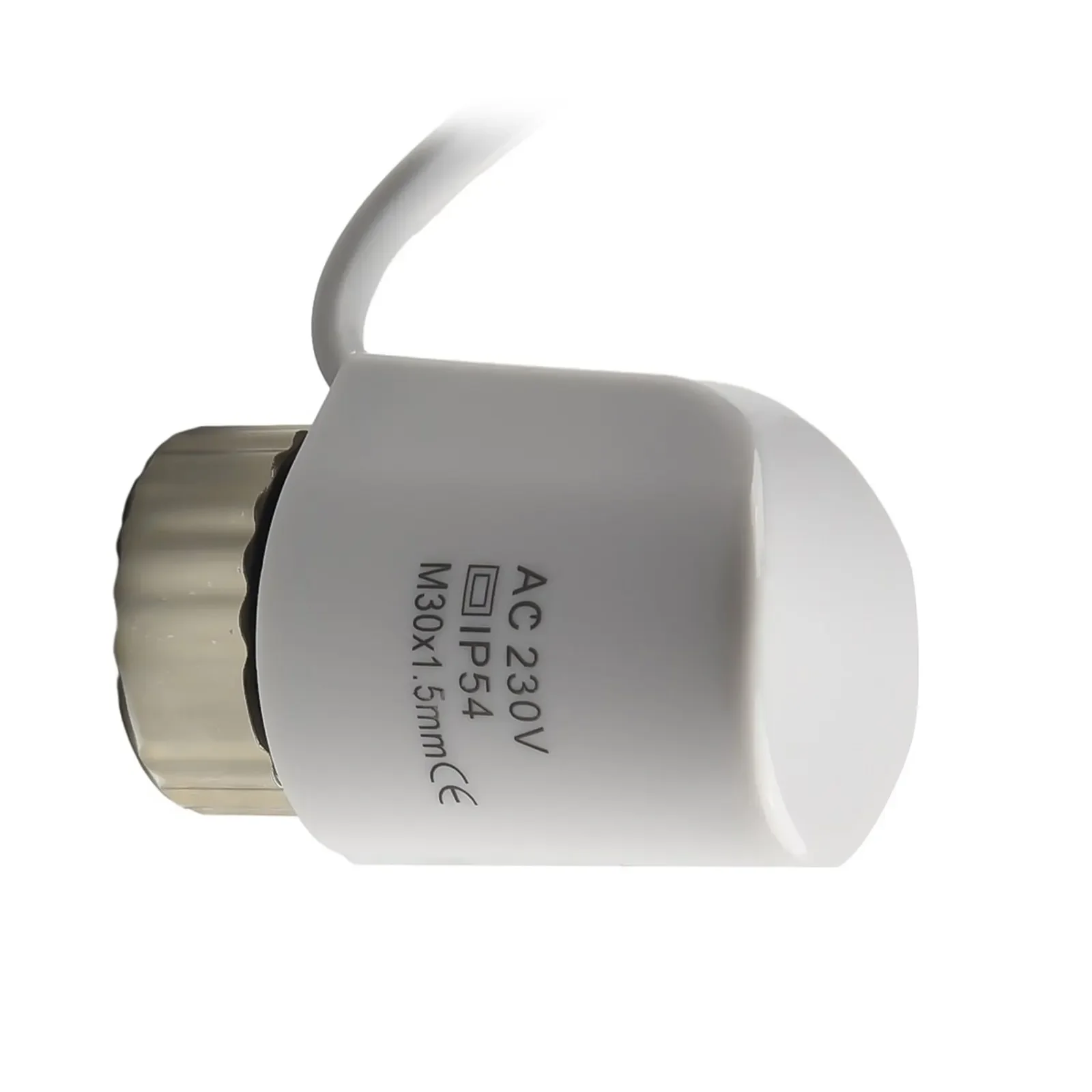Practical Actuator Water Collector Line Length 90mm M30*1.5mm PC Material Stroke 3.5mm White -5~60° Electrothermal Actuator
Practical Actuator Water Collector Line Length 90mm M30*1.5mm PC Material Stroke 3.5mm White -5~60° Electrothermal Actuator