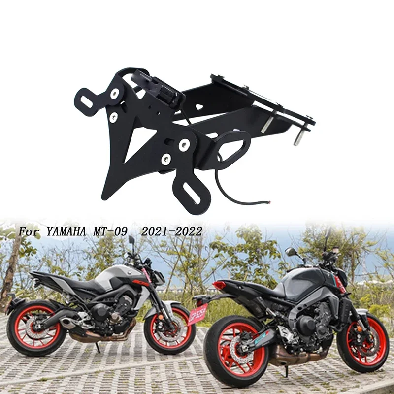 Black Motorcycle Rear License Plate Holder Fender Eliminator Tail Tidy for YAMAHA MT-09 MT09 SP 2021 2022 Moto Accessories
Black Motorcycle Rear License Plate Holder Fender Eliminator Tail Tidy for YAMAHA MT-09 MT09 SP 2021 2022 Moto Accessories