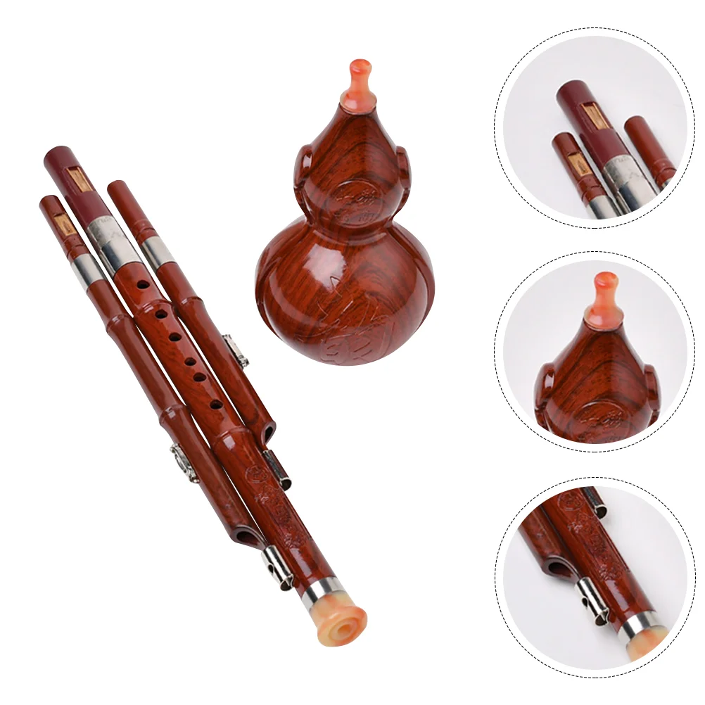 Musical Instrument Gourd Silk Student Instruments for Adults Chinese Wind Abs Bakelite Cucurbit Flute
Musical Instrument Gourd Silk Student Instruments for Adults Chinese Wind Abs Bakelite Cucurbit Flute