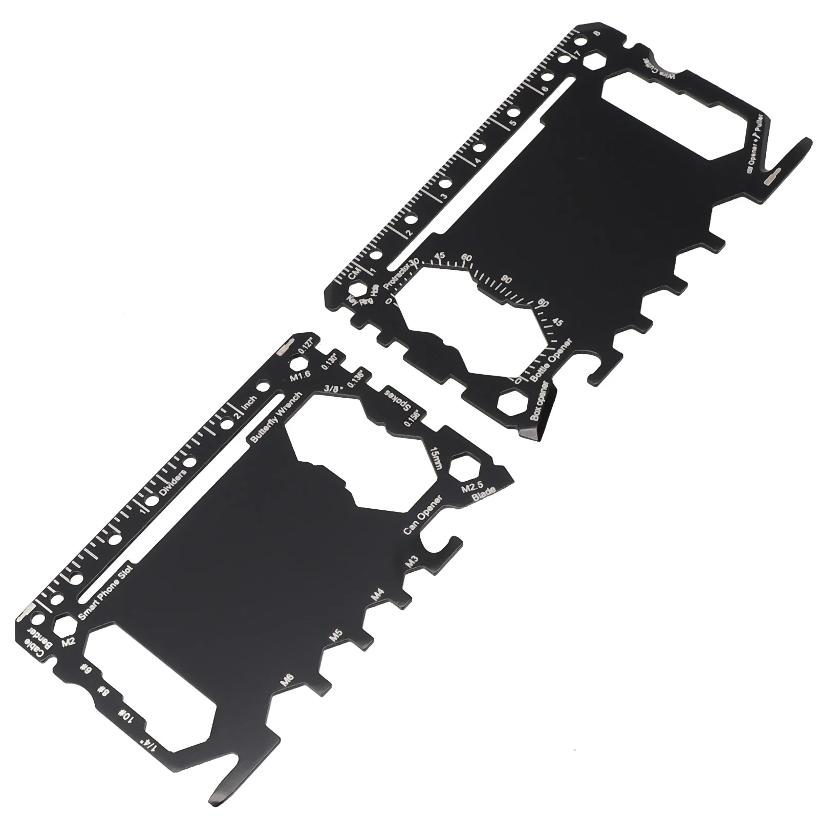 Repair Tool Gadgets Tool Card 2 Pcs 420 Stainless Steel 88 * 55 * 1.2mm Accessories Black Multi-Purpose Useful
Repair Tool Gadgets Tool Card 2 Pcs 420 Stainless Steel 88 * 55 * 1.2mm Accessories Black Multi-Purpose Useful