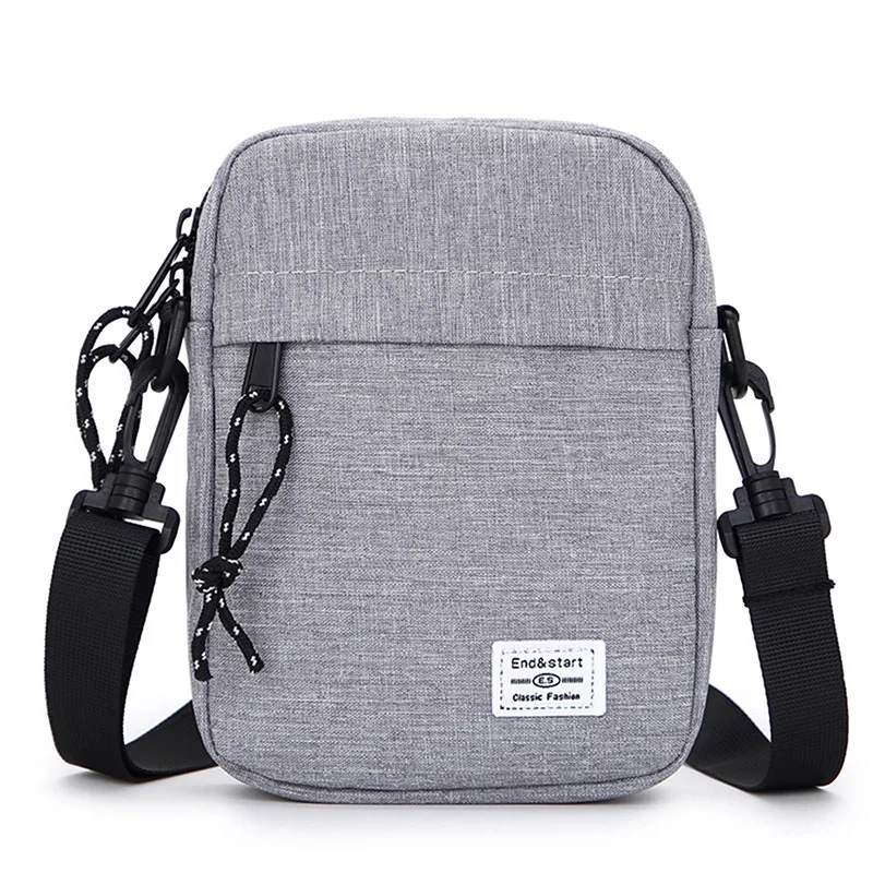 

Casual Men's Messenger Bag Crossbody Shoulder Bags Men Small Sling Pack For Work Business Waterproof Oxford Packs Satchel Purse