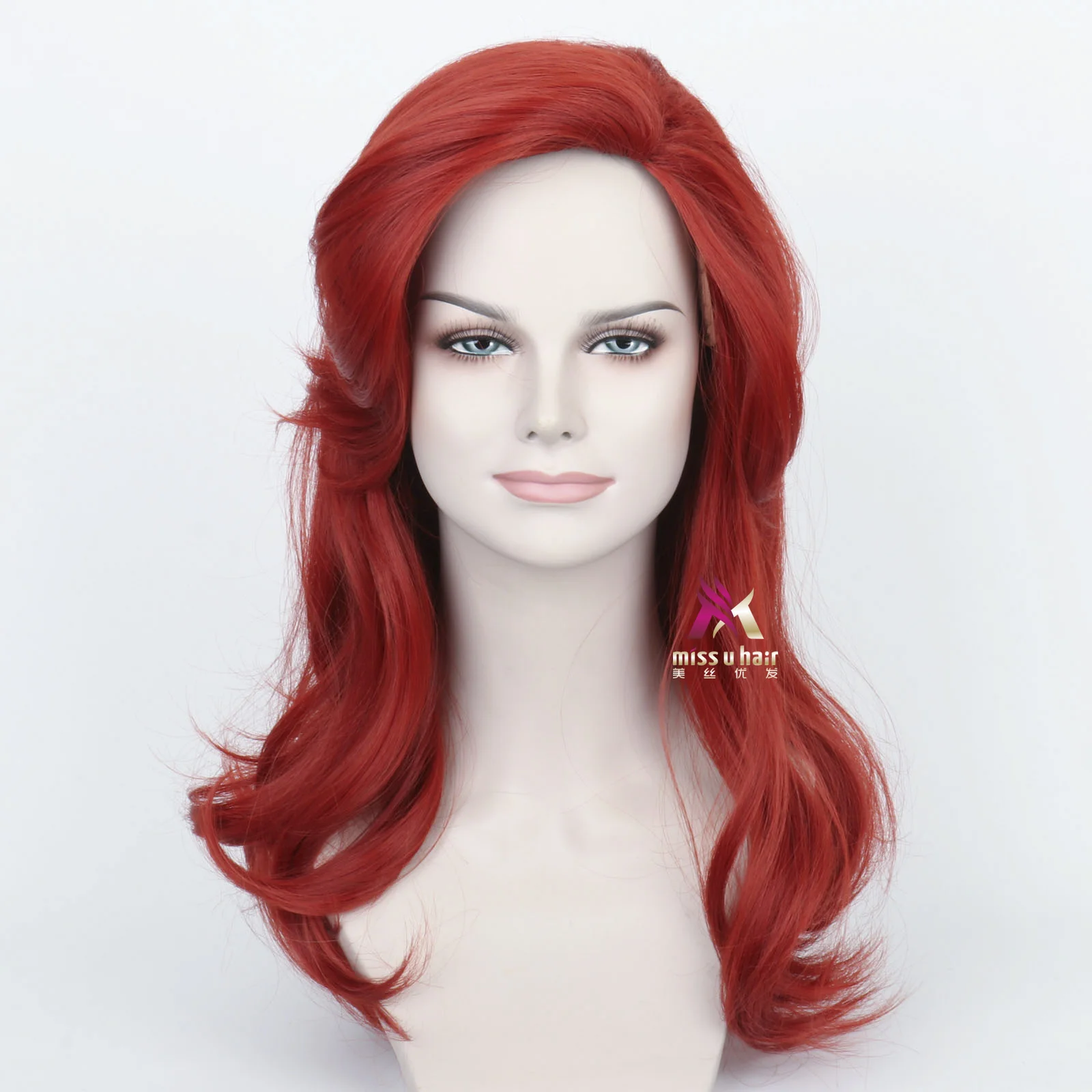 Manga Show Dress Up Show Halloween Princess Ariel Cosplay Wig Shao Mai Long Hair Dark Red Wig Anime Mermaid Cosplay Show
Manga Show Dress Up Show Halloween Princess Ariel Cosplay Wig Shao Mai Long Hair Dark Red Wig Anime Mermaid Cosplay Show