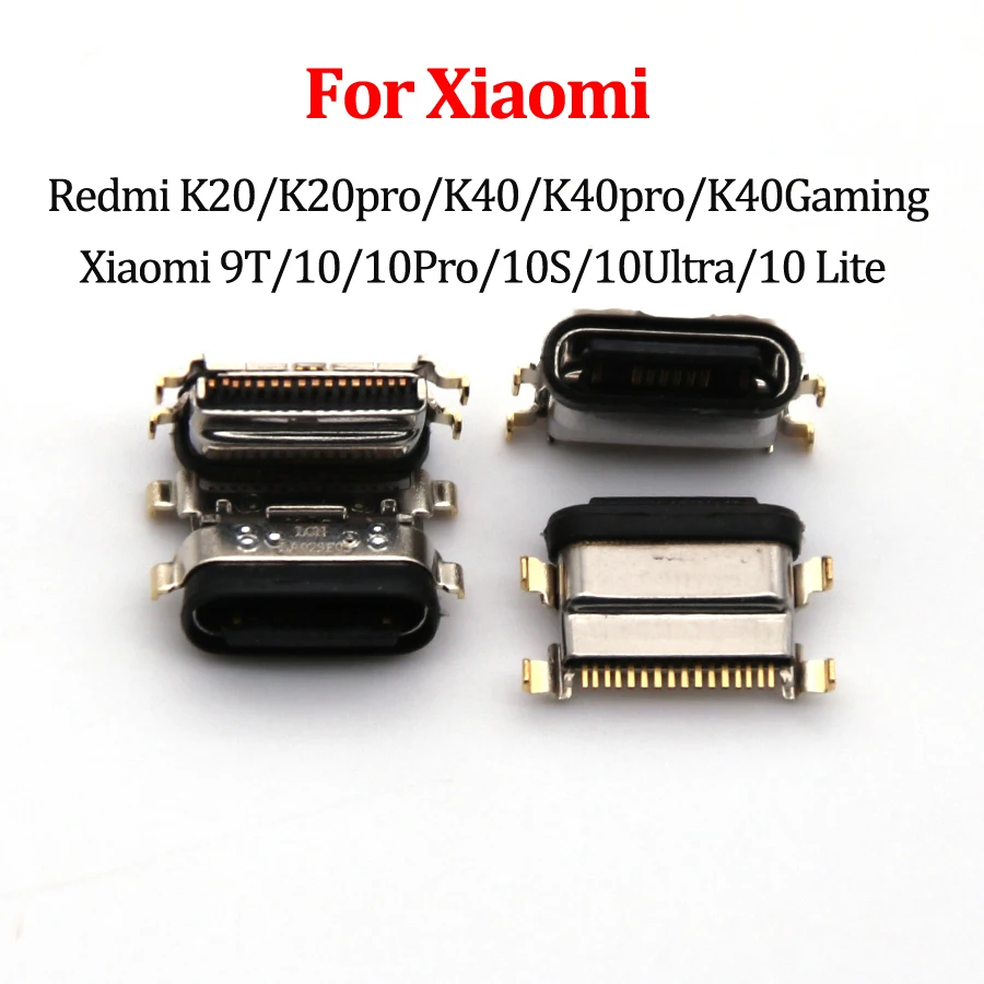 

2-10 шт. USB-коннектор для зарядки док-станции для Xiaomi Mi 9T/10S/10/10pro/10 Lite/ Redmi K20/K20Pro/K40/K40Pro/K40 Gaming