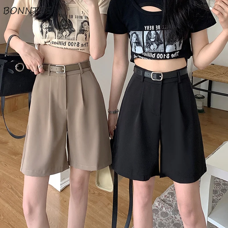 Shorts Women Straight Casual Elegant Female Solid Hot Sale Summer High Street Student New Arrival Daily Empire All-match Trouser 
Shorts Women Straight Casual Elegant Female Solid Hot Sale Summer High Street Student New Arrival Daily Empire All-match Trouser
