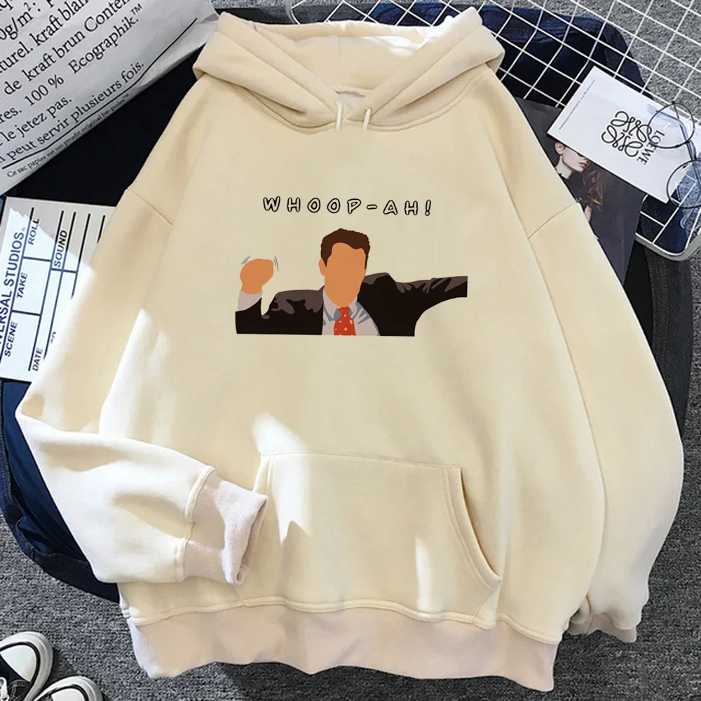 

Chandler Bing hoodies women vintage Winter Kawaii y2k aesthetic hoddies women Kawaii pulls