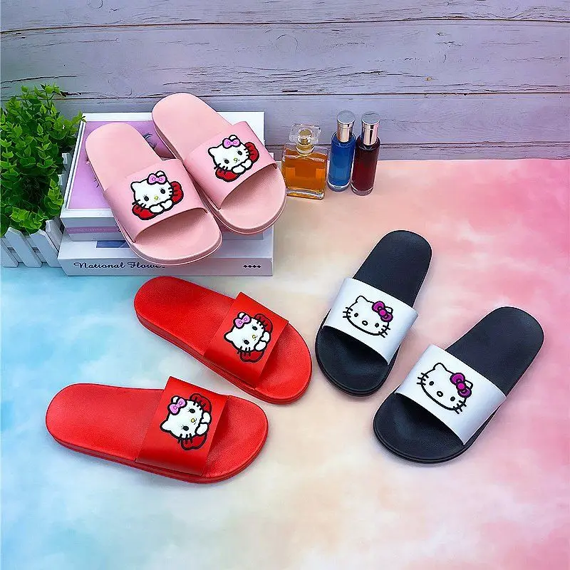 Kawaii Sanrio Anime Slippers Cute Hello Kitty Cartoon Indoor Bathing Anti Slip Traveling Outside Lightweight Sandal Gifts Girls
Kawaii Sanrio Anime Slippers Cute Hello Kitty Cartoon Indoor Bathing Anti Slip Traveling Outside Lightweight Sandal Gifts Girls