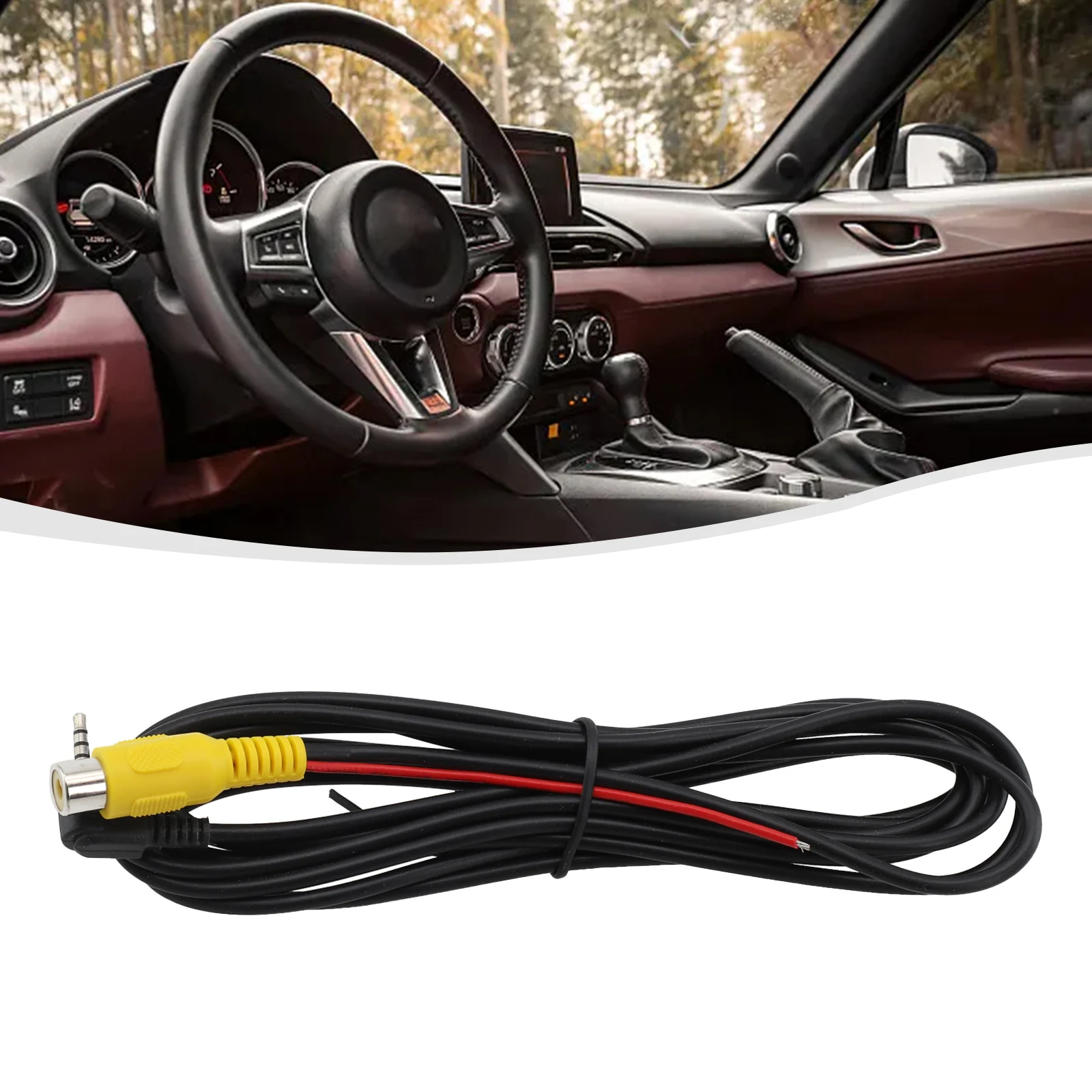 RCA To 2.5mm AV Converter Cable Car Rear View Reverse Parking Camera To Car DVR Navigation Conversion Line Car Electronics
RCA To 2.5mm AV Converter Cable Car Rear View Reverse Parking Camera To Car DVR Navigation Conversion Line Car Electronics