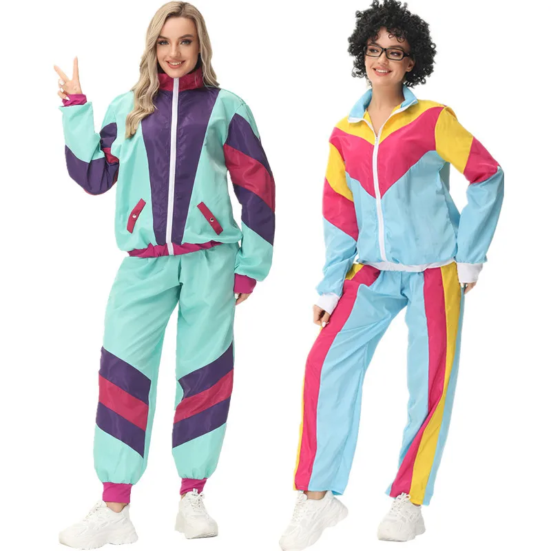 Women Sexy Rock Disco Hippies Tracksuit Cosplay Costumes Adult Halloween 70's 80's Retro Hippies Dance Outfits Party Fancy Dress
Women Sexy Rock Disco Hippies Tracksuit Cosplay Costumes Adult Halloween 70's 80's Retro Hippies Dance Outfits Party Fancy Dress
