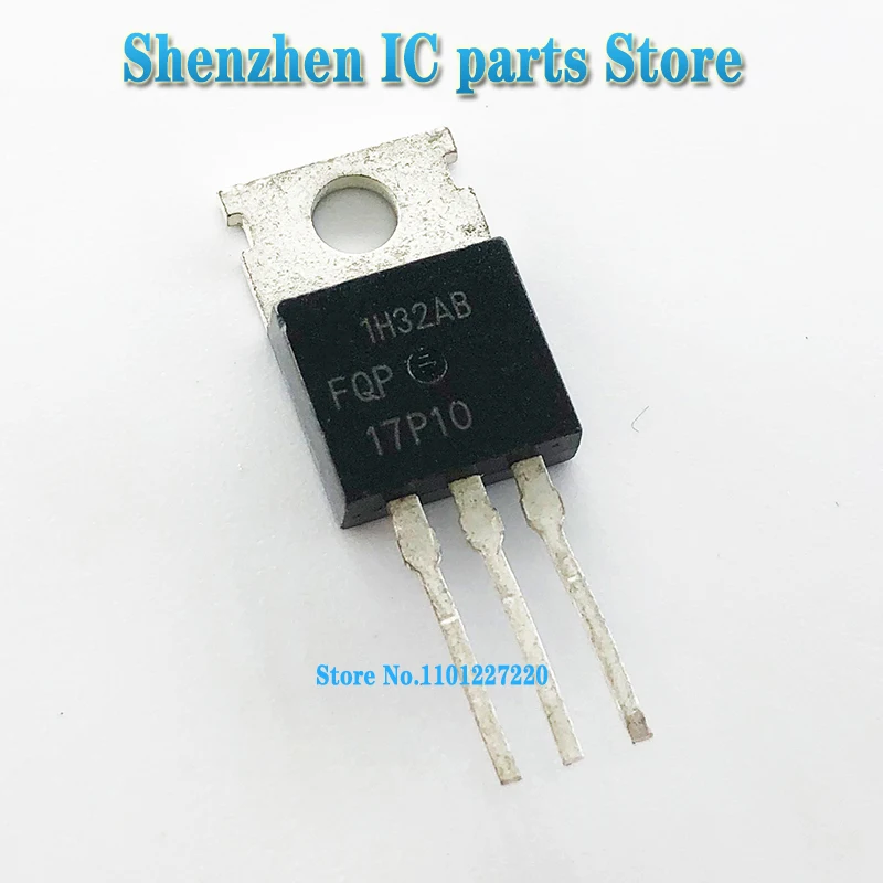 10 шт./партия FQP17P10 PNP17P10 17A 100V TO-220 В наличии 
10 шт./партия FQP17P10 PNP17P10 17A 100V TO-220 В наличии