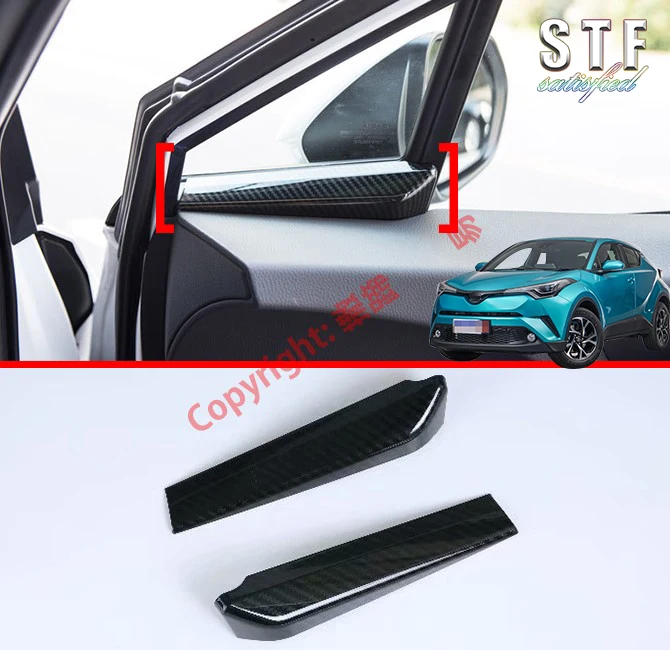 Carbon Fiber Style Interior A Pillar Cover Trim For Toyota C-HR CHR 2017 2018 2019 Car Accessories Stickers
Carbon Fiber Style Interior A Pillar Cover Trim For Toyota C-HR CHR 2017 2018 2019 Car Accessories Stickers