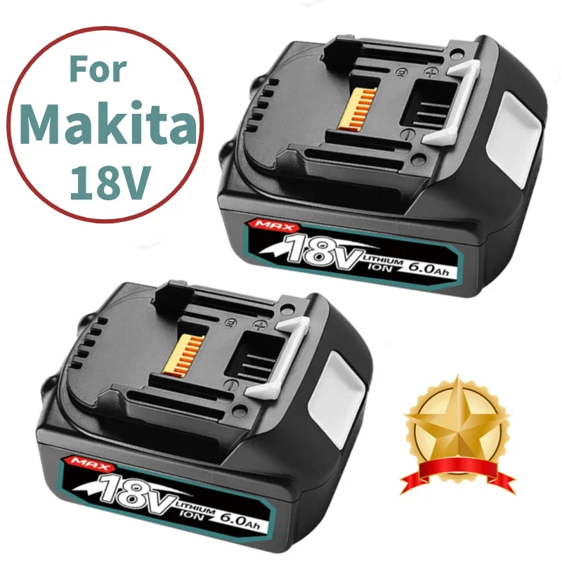 The 6.0Ah BL1860 that replaces for Makita 18V battery is compatible with for Makita 18V BL1850 1840 1830 cordless power tool 
The 6.0Ah BL1860 that replaces for Makita 18V battery is compatible with for Makita 18V BL1850 1840 1830 cordless power tool