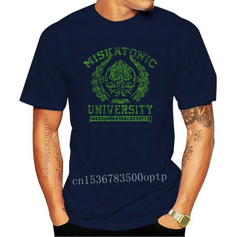 Новая футболка Miskatonic University с принтом из 100% хлопка, высокое качество, европейский размер
Новая футболка Miskatonic University с принтом из 100% хлопка, высокое качество, европейский размер
